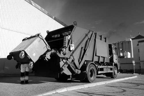 Professional team conducting flat clearance in Watford