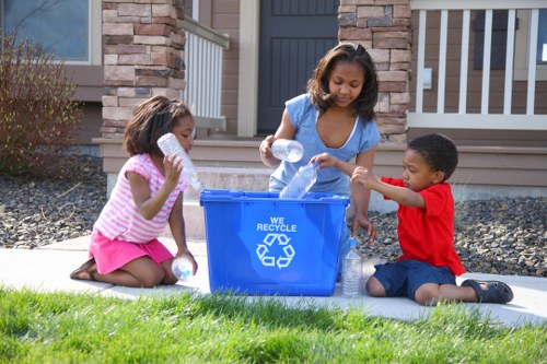 Sorting and categorizing items during home clearance